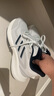 阿迪达斯 （adidas）男女运动鞋耐磨减震透气潮流休闲跑步鞋 亮白/一号黑/浅灰 41 实拍图