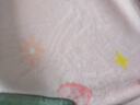 博洋宝贝（Beyond Kids）A类儿童毛毯冬季加厚牛奶绒毯子幼儿园午睡珊瑚绒盖毯被子 四季通用双面牛奶绒—兔兔桃桃 150*200cm 实拍图
