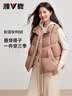 雅鹿白色羽绒马甲女2026新款外穿休闲百搭立领宽松加厚保暖背心外套 实拍图