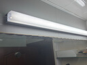 炬胜LED镜前灯 现代简约浴室防水防雾镜画灯化妆镜灯卫生间长条镜子灯 银色款-白光 1米/24瓦 实拍图