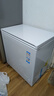 海尔（Haier）100/142/200升一级能效低霜家用冰柜 冷藏柜冷冻柜小冰柜家用商用母乳租房小型冰箱冷柜以旧换新 减霜80% BC/BD-142GHW9D 142L 实拍图