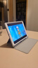智思慧 适用Apple iPad第7/8/9代保护套苹果平板Air3旋转横竖支撑透明壳硅胶防摔皮套10.2/10.5英寸 灰色 实拍图
