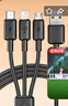 品胜数据线三合一苹果Type-c安卓手机充电器线一拖三头车载多功能适用iphone17/16/15/14小米华为荣耀 实拍图