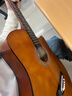 维卡斯（WEIKASI）民谣吉他初学者木吉他单板新手入门练习琴guitar吉它学生男女乐器 41英寸咖啡色+礼包【进阶推荐】 实拍图