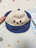 爱宝适婴儿帽春秋冬款宝宝鸭舌帽卡通棒球帽儿童外出遮阳帽 蓝小熊T150 实拍图
