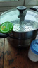 爱仕达（ASD）蒸锅双层不锈钢蒸锅 家用炖蒸煮一体汤锅 28CM大容量蒸笼QVL1528 实拍图