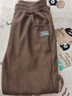 秋冬哈伦裤加绒休闲裤高腰显瘦保暖长裤加厚收脚裤 摩卡色(加绒加厚) L （建议110-130斤） 实拍图