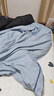 水星家纺被套纯棉100%全棉秋冬磨毛加厚A类被罩加绒加大被芯套220x240cm 实拍图