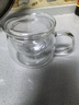 富光花茶杯透明茶杯内胆茶水分离杯办公室玻璃杯子水杯350ml 实拍图