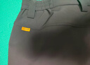 龙牙【张译同款】【补货速抢】寒锋战术软壳长裤秋冬男通勤弹力户外 极夜黑(直筒版） 33 165/88C 高165重146-170 实拍图