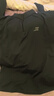 特步（XTEP） 男子半拉链长袖t恤舒适休闲训练跑步服内搭速干衣透气上衣 正黑色0173-散热保暖（男） 3XL 实拍图