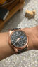 正品男士手表高档休闲石英表简约气质男表皮带高颜值罗马时尚腕表 军团款 实拍图