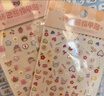 咔巴熊（Kabaxiong）儿童指甲贴纸 卡通小爱心浮雕装饰小图案 防水指甲贴片 鬼马少女 实拍图