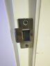 飞球室内门锁单舌不锈钢款B级可自行安装通用门锁 FQ-AE86 实拍图