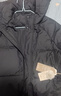 英氏（YEEHOO）儿童加厚羽绒服外套冬季防寒小熊羽绒服中大童外套超韧绒拜年服 亚光黑 110 cm-充绒量62g 实拍图