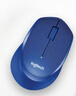 罗技（Logitech）M330 静音鼠标 无线鼠标 办公鼠标 右手鼠标 蓝色 带无线2.4G接收器 实拍图