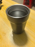 京东京造保温杯 咖啡杯男女便携随行水杯实用杯子 银灰色360ml 实拍图