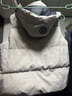 雪中飞羽绒服马甲男士防寒秋冬季厚款保暖可拆卸帽短款时尚休闲背心175 实拍图