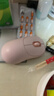 罗技（Logitech）M196 无线蓝牙鼠标 办公鼠标 笔记本商务办公家用 小巧便携 对称手型 玫瑰粉 实拍图