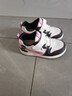 江博士学步鞋运动鞋秋季男女童舒适休闲国货儿童鞋B14243W001白/黑/粉26 实拍图