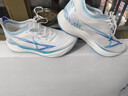海尔斯KM3全掌碳板跑鞋学生中高考体育跳远田径训练专用竞速跑鞋 激流白兰  KM3 42 实拍图