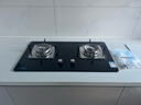 迅达（XUNDA）燃气灶天然气灶家用双灶台嵌入式台式两用5KW旋流火灶红点防烫一级能效 Q2HA-天然气 实拍图