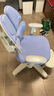护童（Totguard）儿童学习椅可调节升降学生正姿四背坐姿椅 G985_奇思蓝 带脚踏 实拍图