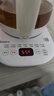 美的（Midea）养生壶大容量 煮茶器智能预约1.5L烧水壶 恒温煮茶壶 办公室电水壶 花茶壶 【易洁玻璃上盖】YS15P202 1.5L 实拍图
