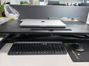 代斯克升降电脑桌升降架站立式工作台办公站立式气动电脑支架办公书桌 豪华气动无极升降—黑色80cm 实拍图