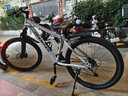 凤凰上海凤凰山地车自行车男士女式学生成人变速宽胎越野公路赛单车 【钢架/全套竞速轴承】条轮消白 24寸24速【建议身高138-168cm】 实拍图