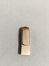 闪迪（SanDisk）256GB Type-C USB3.2 手机U盘DDC4金色 读速高达400MB/s 手机电脑两用 金属双接口大容量优盘 实拍图