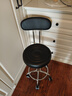 华恺之星 吧台椅家用升降吧台凳酒吧椅接待椅转椅子HK106黑色靠背款 实拍图