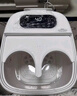 美的（Midea）泡脚桶杀菌足浴盆加热暖脚自动按摩保暖洗脚盆熏蒸暖泡喷淋生日礼物送男女友长辈 ZL310温泉桶 实拍图