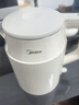 美的（Midea）烧水壶电热水壶大容量 家用水壶烧水304不锈钢 双层防烫智能防干烧多重防护无缝内胆 1.5L 暖壶圆墩墩 实拍图