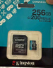 金士顿（Kingston）256GB TF（MicroSD）存储卡 内存卡U3 V30 A2 4K适配大疆Pocket 3/Action 5/无人机/运动相机/监控 实拍图