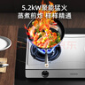 康佳（KONKA）燃气灶双灶具【国家补贴】 5.2kW天然气66%超高热效率台式 不锈钢大火力灶台 JZT-T502Y（天然气） 实拍图