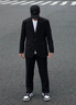 HLA海澜之家西服套装男春秋轻商务经典系列西装套装男 实拍图