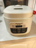 半球电饭煲 电饭锅迷你饭煲1-3-4-6人 家用陶瓷釉内胆智能预约煲汤煮米饭电饭锅带蒸笼 3L 【奶油白】陶瓷釉智能方煲 实拍图