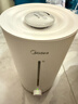 美的（Midea）空气加湿器家用卧室母婴幼儿鼻炎静音抗菌超大雾量取暖补水小型工业喷雾雾化器礼物国家补贴3VWL 实拍图