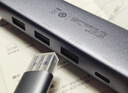 绿联USB3.2扩展坞转千兆网口 网线转接头【USB+Type-C 10G数据口】 笔记本电脑拓展坞分线器网口转换器 实拍图