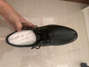VOLO犀牛男鞋商务正装皮鞋冬季男士内增高透气德比鞋 黑色 41 实拍图
