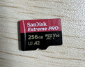闪迪（SanDisk）256GB TF(MicroSD)内存卡 4K极速金卡A2 V30 U3行车记录仪 运动相机无人机 监控存储卡 读190MB/s 实拍图