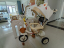 凤凰儿童三轮车遛娃神器1-3-6岁2大号婴儿手推车宝宝脚踏车自行车 大眼猫车棚-小推手 钛空轮 实拍图