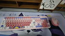 联想生态品牌异能者 无线键鼠套装 轻音键盘鼠标 台式机/小新适用 女生礼物键盘鼠标无线 彩虹星愿 实拍图