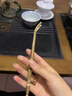 MULTIPOTENT茶具配件铜茶夹功夫茶镊子茶杯夹茶道配件两用铜夹 实拍图