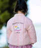 巴拉巴拉童装儿童棉服男童女童外套冬装棉衣绣花宝宝衣服 梦幻粉60308 100 实拍图