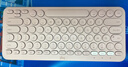 罗技（Logitech）时尚系列K380蓝牙键盘 无线键盘Mac笔记本平板IPAD电脑静音键盘安卓手机多设备超薄家用巧克力按键 茱萸粉 实拍图