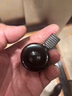 山地车自行车铃铛隐形Q铃铛车把环形铝合金隐形铃小巧易安装 黑色1个 实拍图