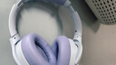 iKF King Pro3.0【双金标LDAC高解析】头戴式蓝牙耳机主动降噪超长续航有线无线电竞游戏低延迟星光紫 实拍图