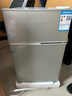新飞冰箱小型租房用 一级能效冷 藏冷冻两用1-2人家用小冰箱 出租房双门电冰箱办公室两门 25年升级款 38A108 一级能效【经典款】银色 实拍图